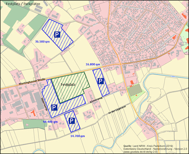 Kreisschützenfest 2020 - Festplatz/Parkplätze Kreisschützenfest 2020 - Festplatz/Parkplätze