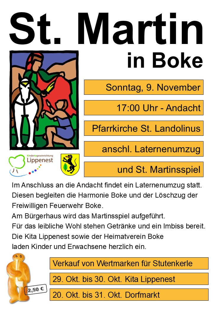 St. Martin 2025 in Boke