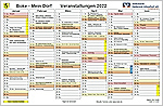 Tt Boke Mein Dorf Kalender 2022