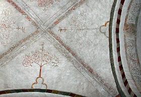 Romanische Deckenmalerei