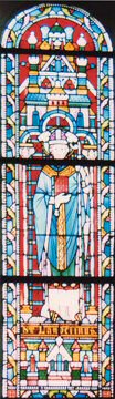 St. Landelinus; Fenster in der Boker Pfarrkirche